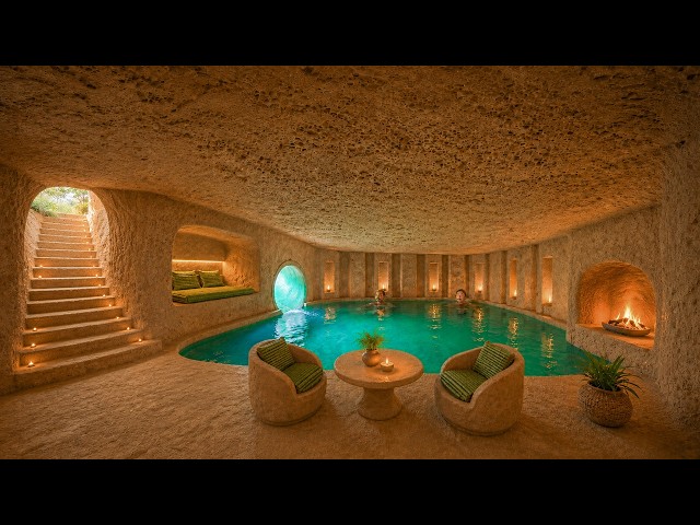 Top 10 Secret Underground Temples With Private Water Slide Pools | Real-Life Builds