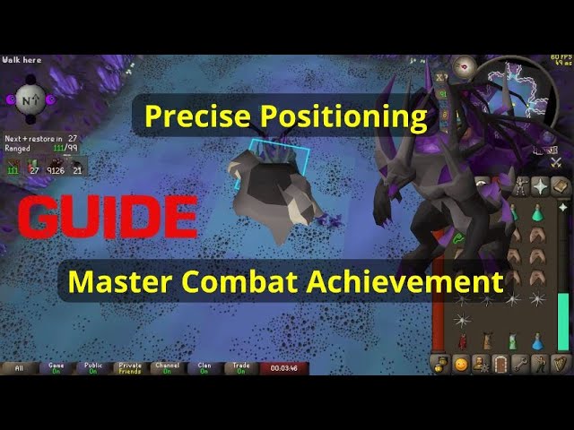 OSRS - Precise Positioning Skotizo Master Combat Achievement Guide