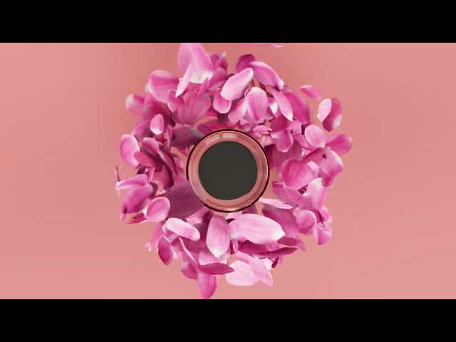 Luxury CGI Perfume – Rose Petal Spinning Animation