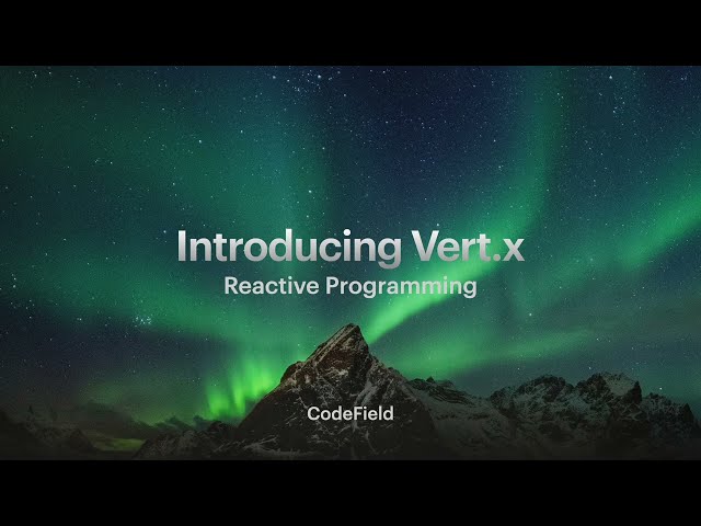 Introduction to Vertx Framework. To create REST APIs, Java Backend Development.