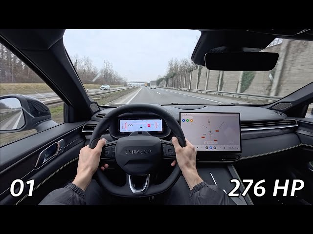 Lynk&Co 01 Facelift 2025 POV Test drive (276 HP, PHEV)