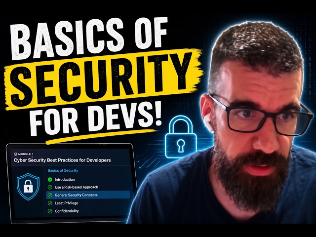 Basics of Security for Devs!