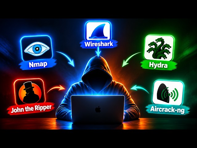 5 Powerful Hacking Tools Hackers Actually Use 🔥 | Ethical Hacking Tools 2026