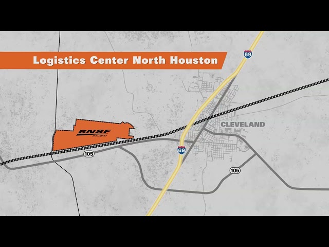 BNSF Logistics Center in North Houston
