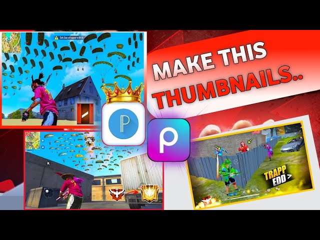 How To Make Free Fire Thumbnail In Pixellab | Free Fire Thumbel Kaise Banaye Pixellab And Picsart Se