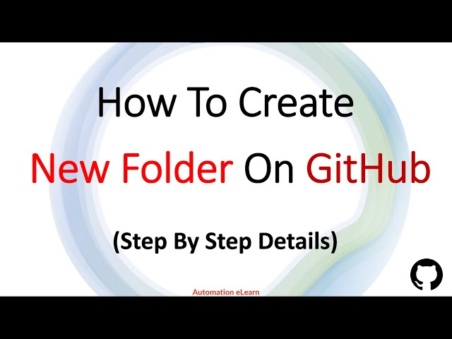 #6 How to Create New Folder in GitHub Repository? | Folders on GitHub - Trick & Concept