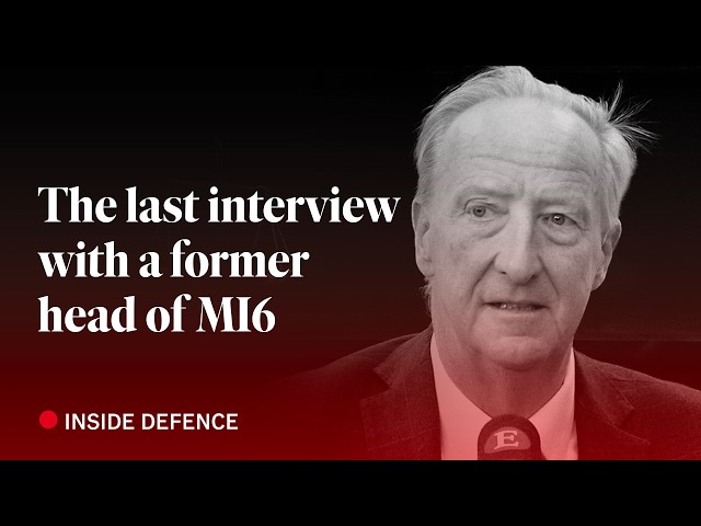 The final filmed interview with Sir Alex Younger, the late MI6 chief | The Economist