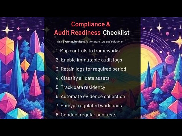 Cloud Compliance & Audit Readiness - Make Audits Exports, Not Fire Drills (AWS, Azure & GCP) - SEC09