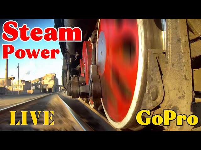 LIVE: Inner Mongolia Industrial Steam Train 2-8-2 Hub Cam Experience!