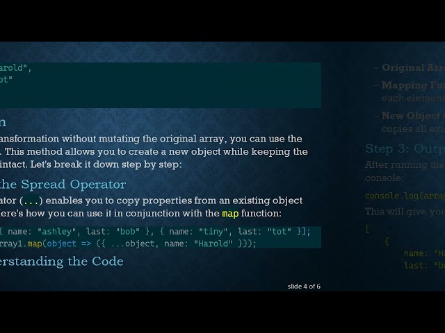 How to Correctly Use the map Function in JavaScript to Assign New Values