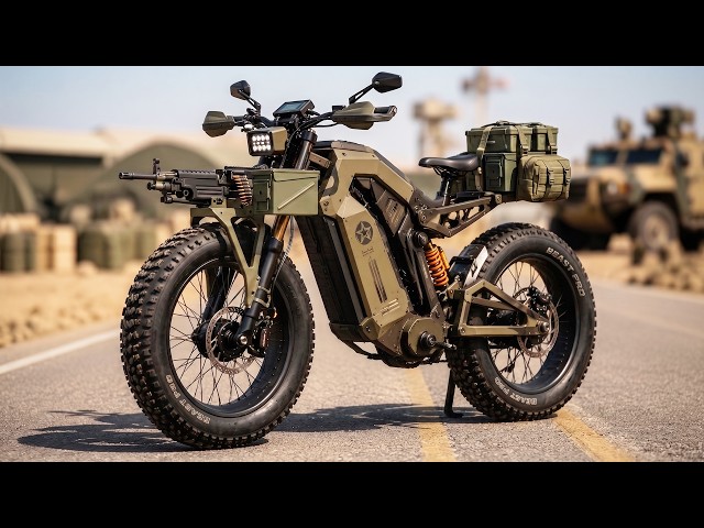 Top 10 Military Electric Bikes That Look Absolutely Unreal!