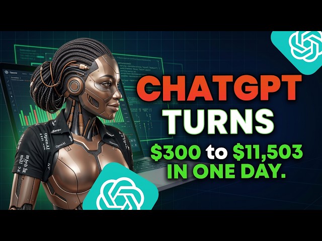 CHATGPT TRADING BOT FOR BINARY OPTIONS | Quotex $300 TO $11503