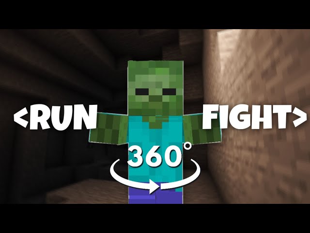 Choose Your Own Adventure in Minecraft! 360° Minecraft video!