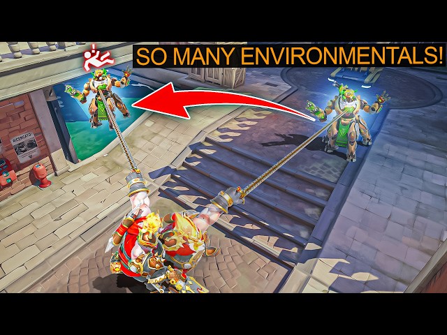 SO MANY ENVIRONMENTAL KILLS! | Overwatch
