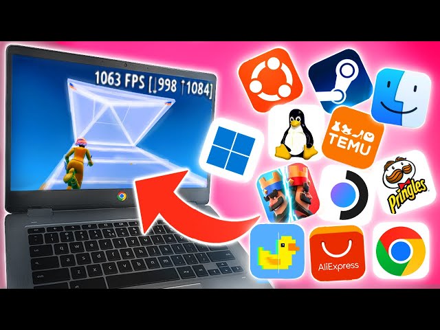 I Optimized my SCHOOL Laptop until i got 1000+ FPS
