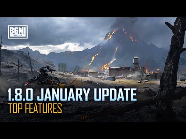 [ENGLISH] 1.8.0 January Update Patch Notes - BATTLEGROUNDS MOBILE INDIA