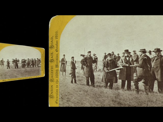 (VR 3D image) 1866: Commissioners and Directors of the UPRR
