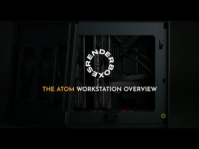 The Atom dual GPU workstation from Renderboxes overview