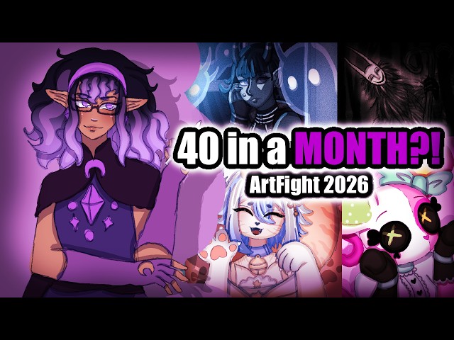 All of my 2026 Artfight Attacks!