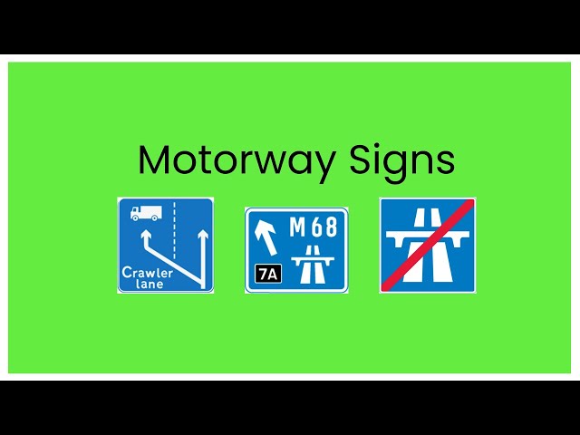 Motorway Signs