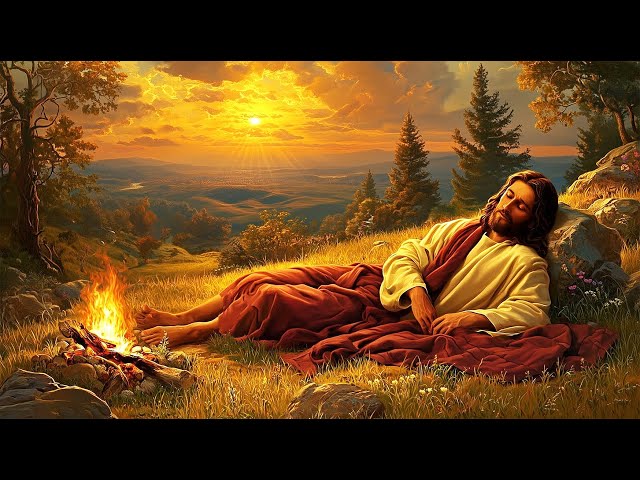 You’re tired, I know… Come rest with Jesus by the fire tonight