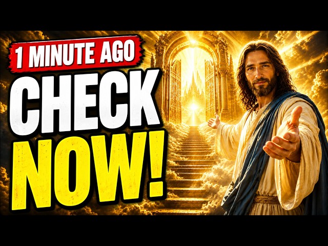 🔴 GOD SAYS: JESUS HAS AN URGENT MESSAGE FOR YOU — WATCH NOW | god message for you today
