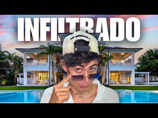 Me infiltro a una Lujosa Mansion 💰🤑 // Andy