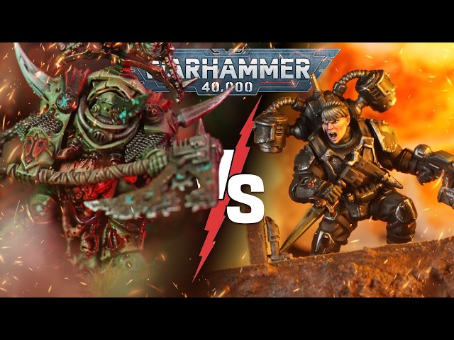 Death Guard vs Astra Militarum | Warhammer 40k Battle Report