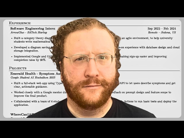 How I Got This Software Engineer Intern Interviews! | Recruiter Reviews Resume