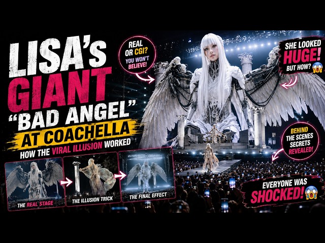 LISA’s Giant “Bad Angel” at Coachella: How the Viral Illusion Worked