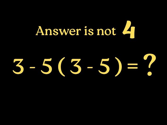PEMDAS Viral Math Problem | how to use pemdas #maths #pemdas 