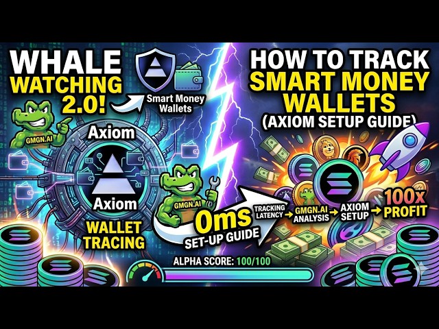 Whale Watching 2.0: How to Track Smart Money Wallets (Axiom Setup Guide)