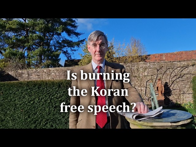 Is burning the Koran free speech?