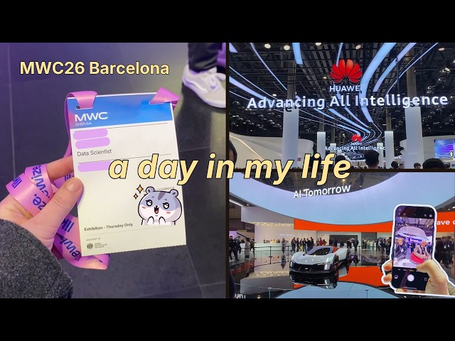 My First Time at MWC 2026 | A Day in the Life of a Data Science Intern