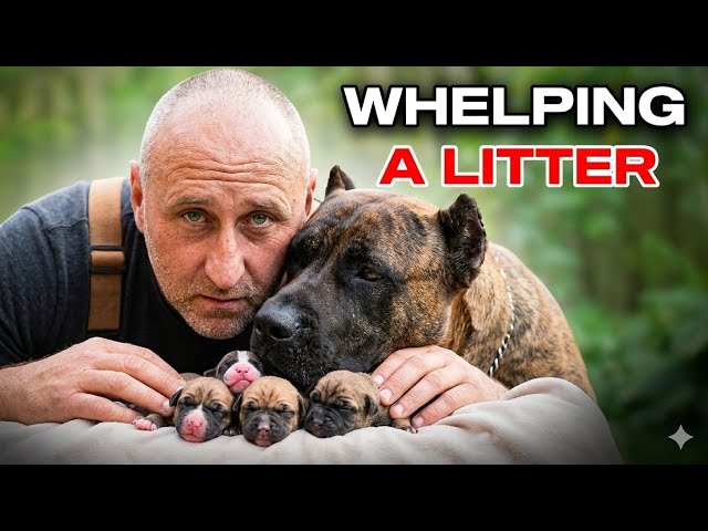 Whelping A Puppy Litter? Here's What To Expect: Vaccaro Bull Presa
