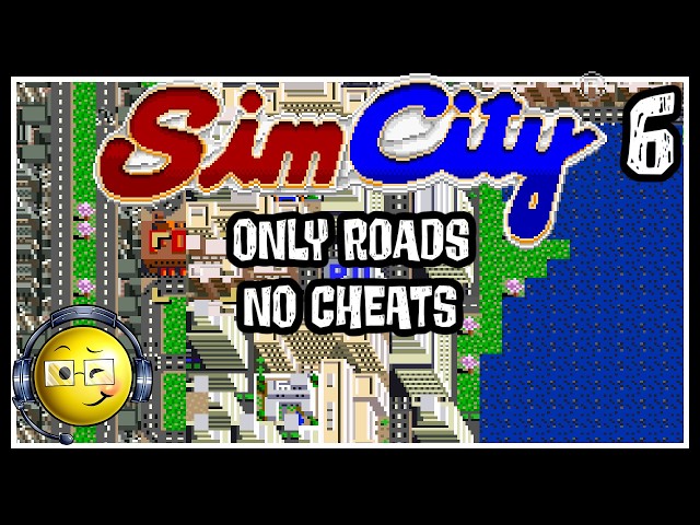 Sim City (SNES)- Megalopolis using Only Roads Challenge? (Map 883- No Cheats) Session 6