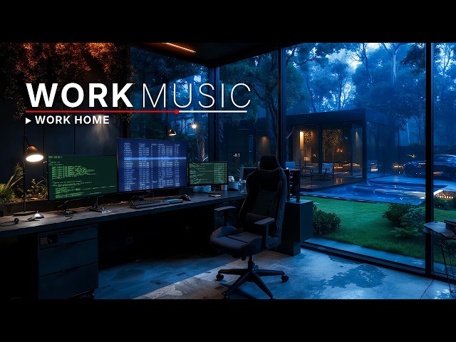 Deep Focus Work Music ~ Deep Coding & Mental Clarity | Distraction-Free Modern Home