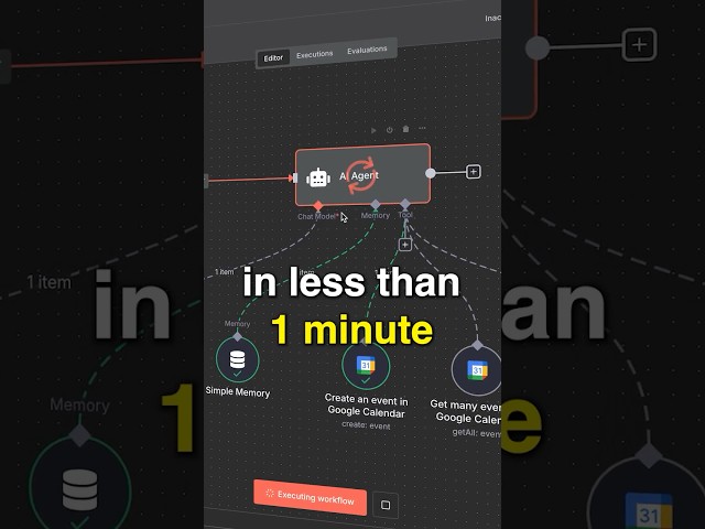 How to Build your First AI Agent in 1 Minute