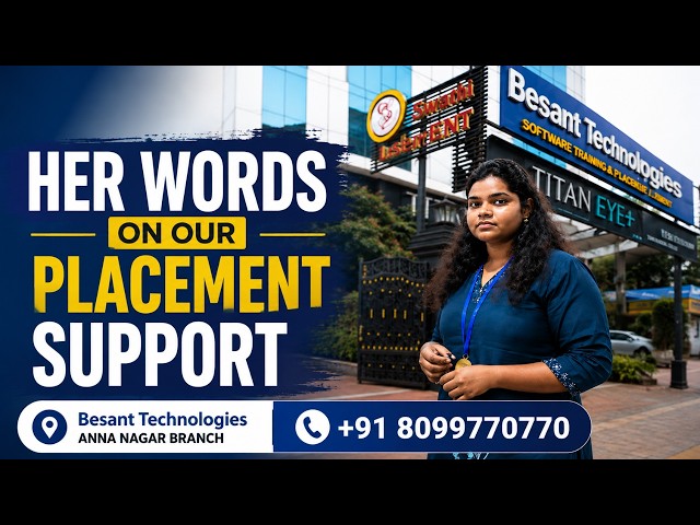 Best Data Analytics Course in Chennai | Real Student Success | Besant Technologies