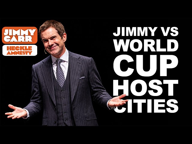 Ruthless Crowd Work In World Cup Cities | Jimmy Carr Crowd Work