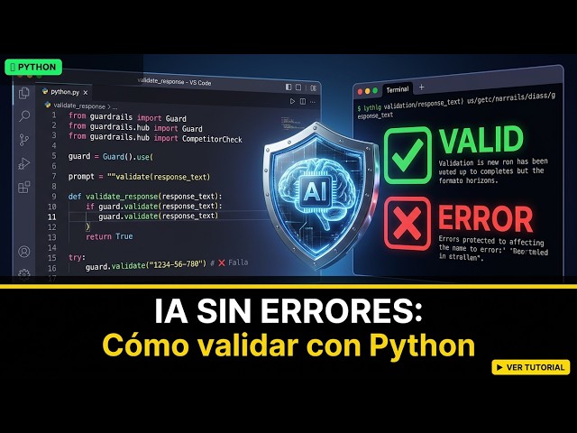 Cómo validar las respuestas de tu IA con Python — Guía paso a paso