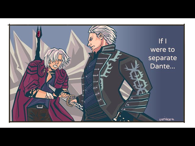 [DMC comicdub] What if Virgil separated Dante instead ?