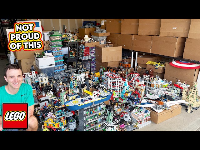 Not Proud of this... HUGE LEGO Moving Day!
