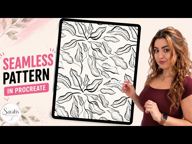 Procreate Seamless Pattern | Fashion Illustration Tips