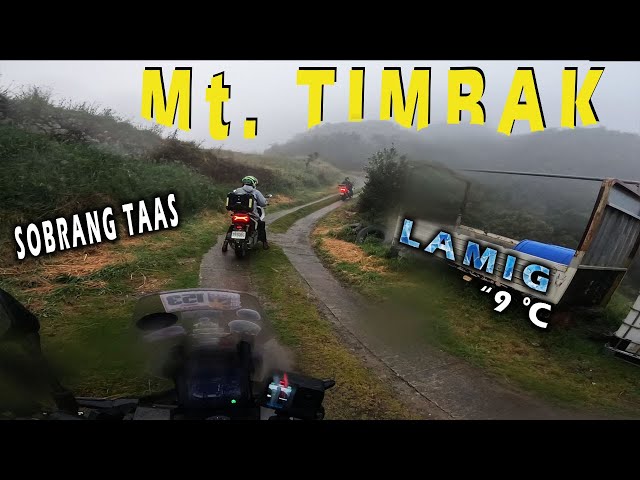 Halos hindi umahon motor ko sa sobrang tarik l Pinaka malamig sa Luzon  Mt. Timbak Ride Eps. I