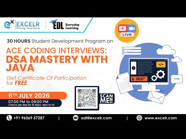 SDP on Ace Coding Interviews: DSA Mastery with Java Day 1