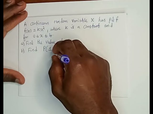 Solution to an amazing continuous random variable problem