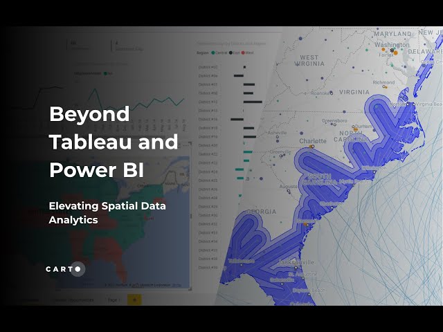 Beyond Tableau and Power BI: Elevating Spatial Data Analytics