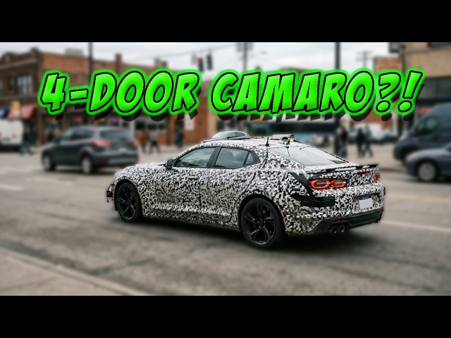New 2028 Chevy Camaro with 4 Doors: Bold Plans Unveiled
