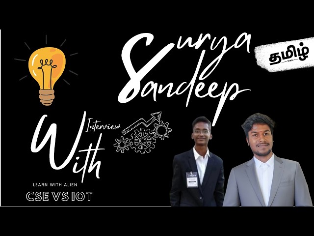 🎙️ Engineering Student Interview | College Life, Java, Python, Projects & Startup Journey | Tamil